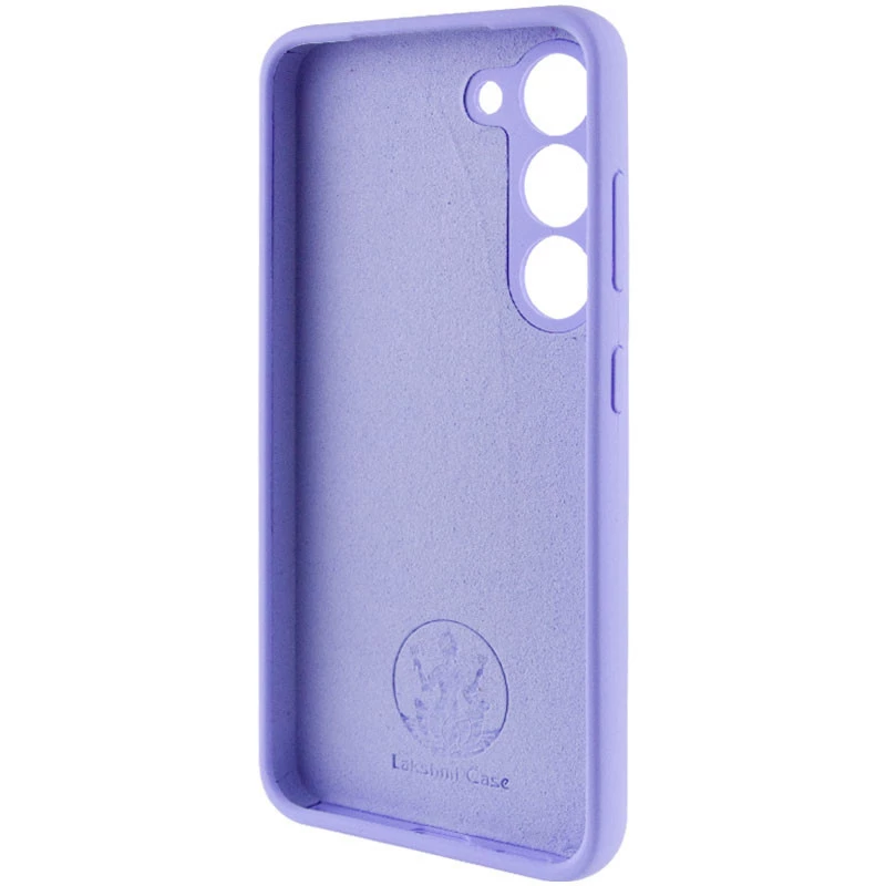 Чохол Silicone Case Lakshmi Premium L з закритою камерою на Samsung Galaxy S24 – Бузковий / Dasheen. Фото 8 з 12