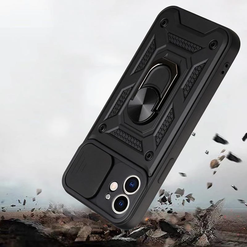 Протиударний чохол Serge Ring з захистом камери на Apple iPhone 11 (6.1") – Чорний. Фото 5 з 6