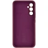 Чохол Silicone Case Lakshmi Premium із закритою камерою для Samsung Galaxy A55 – Бордовий / Plum. Фото 3 з 6