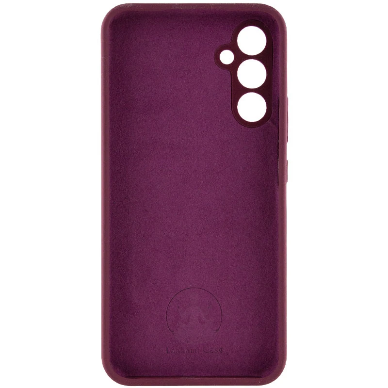 Чехол Silicone Case Lakshmi Premium з закритою камерою на Samsung Galaxy A56 5G – Бордовый / Plum. Фото 5 из 11