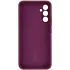 Чехол Silicone Case Lakshmi Premium з закритою камерою на Samsung Galaxy S26 FE – Бордовый / Plum. Фото 3 из 3