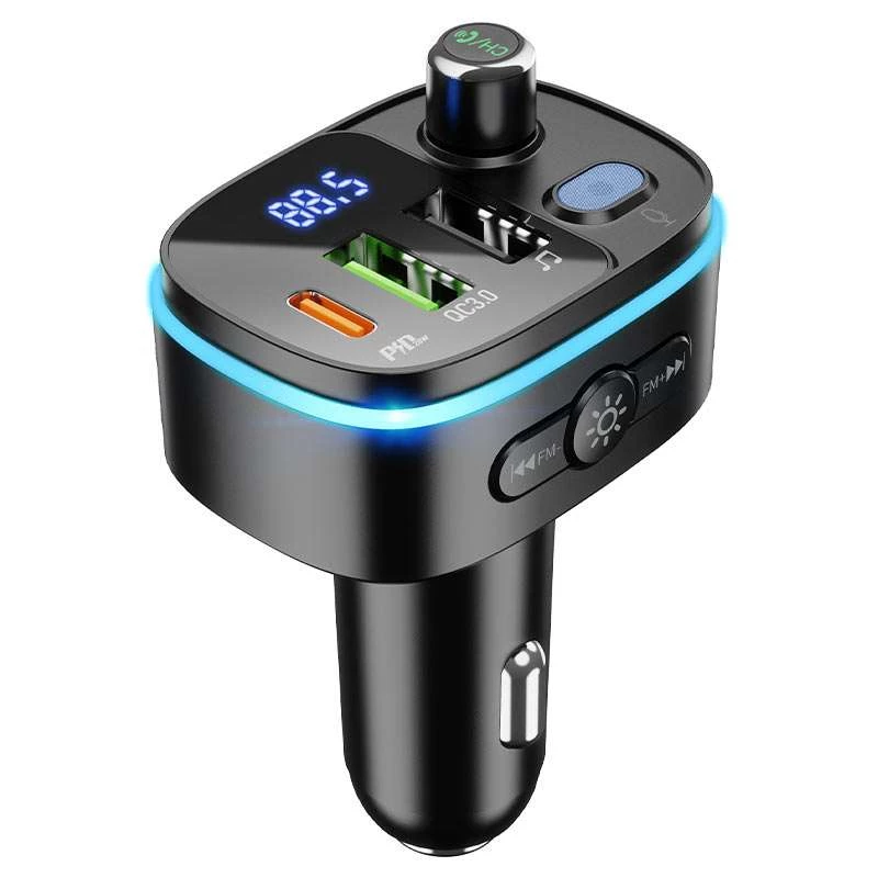 

АЗП FM модулятор HOCO E62 PD20W+QC3.0 (Чорний)