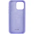 Чохол з закритим низом Silicone Case на Apple iPhone 14 Pro (6.1") – Бузковий / Dasheen. Фото 7 з 11