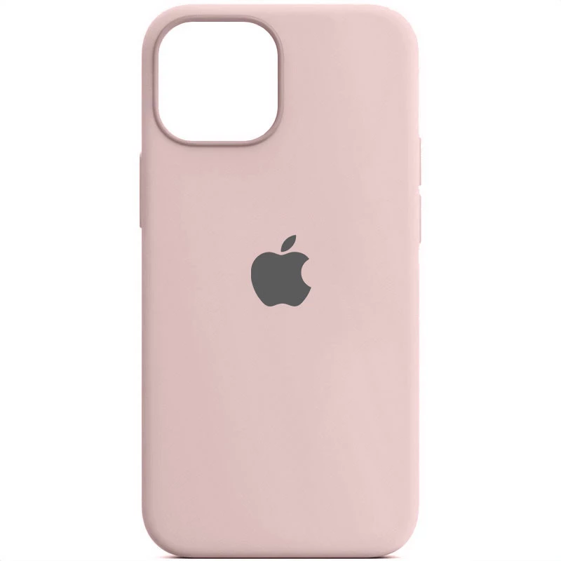 Чохол Silicone Case з закритим низом на Apple iPhone 14 (6.1") – Рожевий / Chalk Pink. Фото 2 з 3