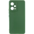 Чохол Silicone Case Lakshmi Plus з закритою камерою на Xiaomi Poco X5 5G – Зелений / Dark green. Фото 1 з 4