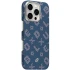 TPU+PC чохол Blueo Gilded Tactile Woven with MagSafe для Apple iPhone 16 Pro – Blue. Фото 1 з 2