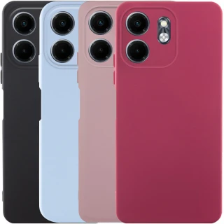 Кольоровий силіконовий чохол GETMAN із закритою камерою для Xiaomi Redmi 15 4G (Global) / 5G фото 1 з 2