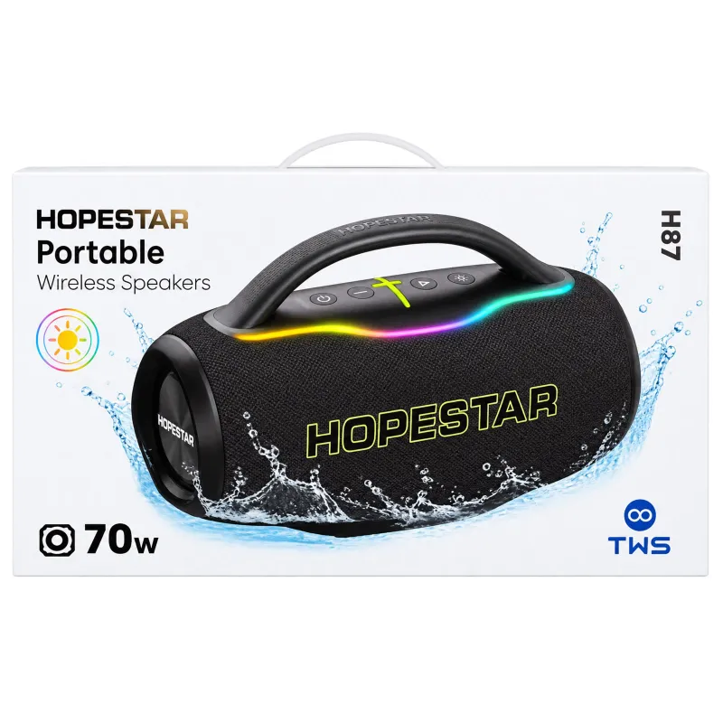 Bluetooth колонка Hopestar H87 70W – Black. Фото 2 з 2