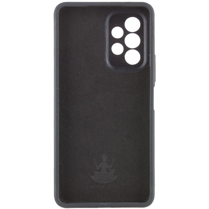 Чохол Silicone Case Lakshmi Premium із закритою камерою для Samsung Galaxy A13 4G – Чорний / Black. Фото 5 з 5
