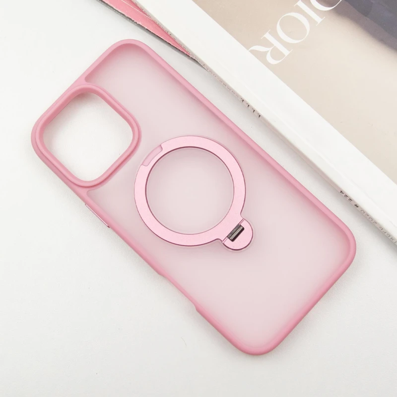 Чехол Ummi Colorful with MagSafe HQ Ring для Apple iPhone 16 Pro Max – Pink. Фото 2 из 6
