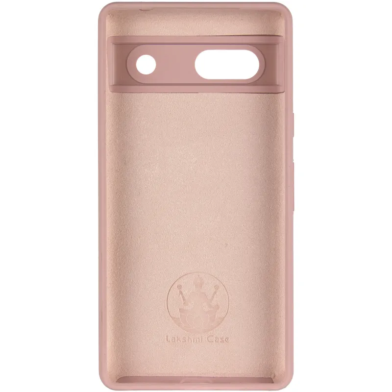 Чохол Silicone Case Lakshmi Premium із закритою камерою для Google Pixel 7a – Рожевий / Pink Sand. Фото 7 з 9