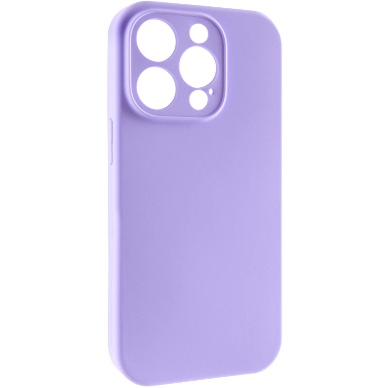 Чехол Silk Full Camera Protective (AA) NO LOGO для Apple iPhone 14 Pro Max (6.7") – Сиреневый / Dasheen. Фото 1 из 6