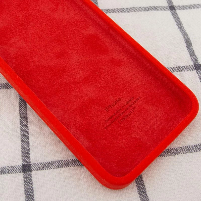 Чохол Silicone Case Square L з захистом камери на Apple iPhone 7 plus / 8 plus – Червоний / Red. Фото 3 з 3