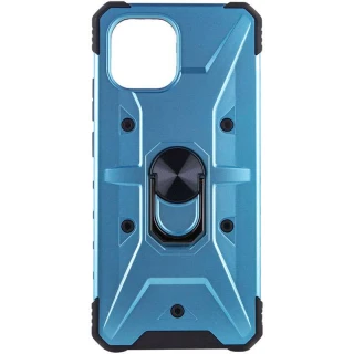 Ударостойкий чехол Pathfinder с кольцом для Xiaomi Redmi A1 / A2 — Голубой / Light Blue
