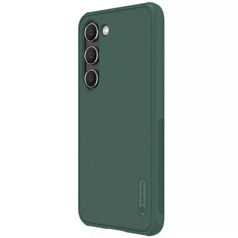 Пластикова накладка Nillkin Pro на Samsung Galaxy S24+ – Зелений / Deep Green. Фото 2 з 5