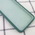 Чехол Silicone Case Square с защитой камеры для Apple iPhone 6/6s (4.7") – Зеленый / Pine green. Фото 3 из 3