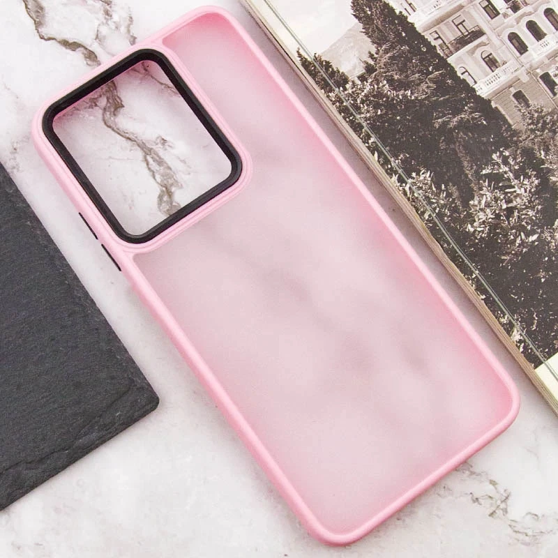 Чехол TPU+PC Lyon Frosted на TECNO Spark Go 2024 – Pink. Фото 3 Чехол TPU+PC Lyon Frosted на TECNO Spark Go 2024 – Pink. Фото 3 из 3