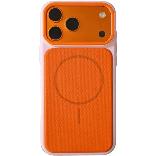 Чохол TPU TechWoven Hybrid with MagSafe для Apple iPhone 17 (6.3") фото 1 з 2