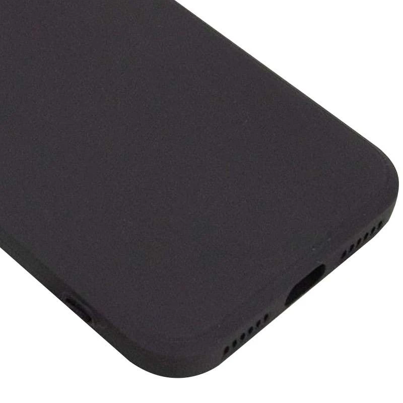 Силіконовий чохол TPU Square з захистом камери на Xiaomi Redmi 10C – Чорний. Фото 4 з 4