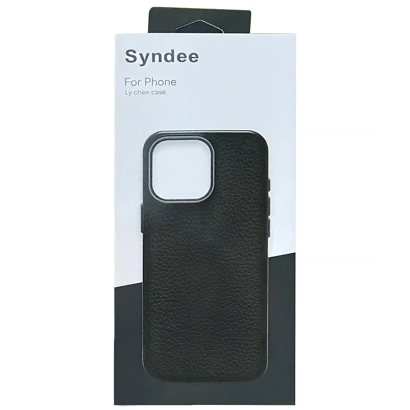 Чехол Syndee with MagSafe для Apple iPhone 17e (6.1") – Black / Black. Фото 4 из 7
