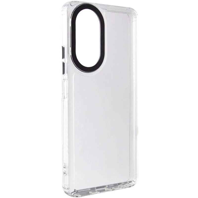 

Кольоровий чохол TPU+PC на Oppo A38 (Clear)