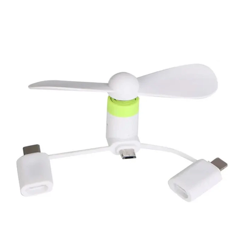 

Вентилятор Mobile 3in1 (Micro/Lightning/Type-C) (White)