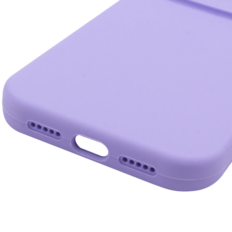 Чехол Silk Full Camera Protective (AA) NO LOGO для Apple iPhone 14 Pro Max (6.7") – Сиреневый / Dasheen. Фото 6 из 6
