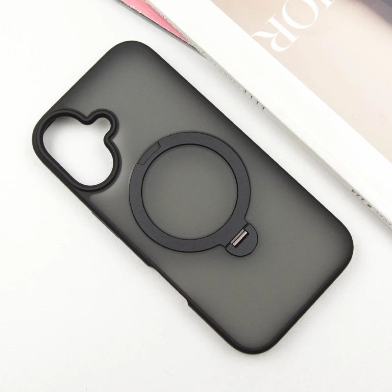 Чохол Ummi Colorful with MagSafe HQ Ring для Apple iPhone 16 – Black. Фото 2 з 9