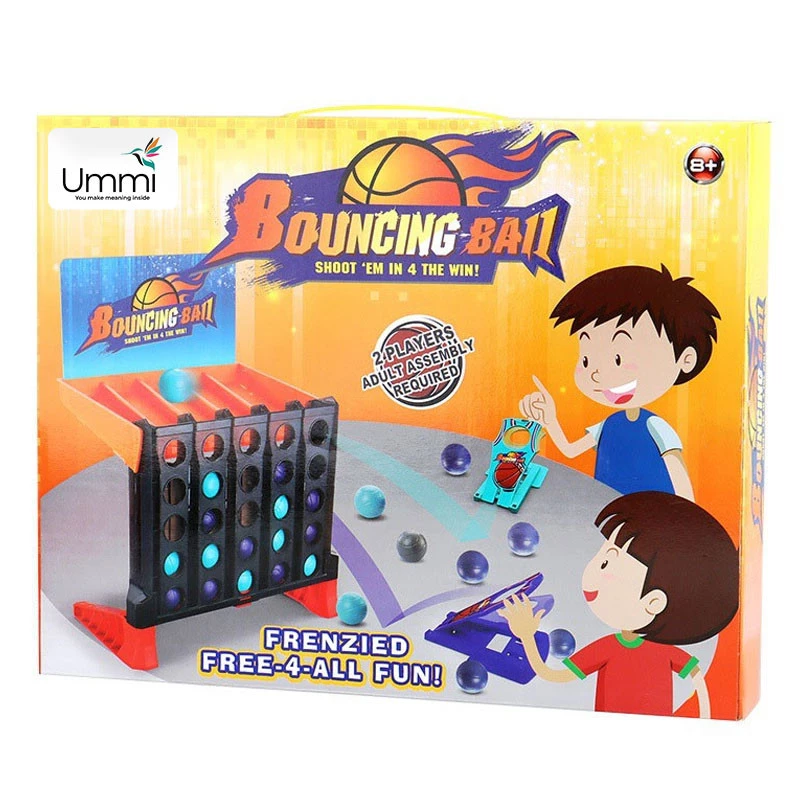 Настільна інтерактивна гра Ummi 22046 Bouncing Ball – Orange / Black. Фото 2 з 7