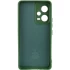 Чохол Silicone Case Lakshmi Plus з закритою камерою на Xiaomi Redmi Note 12 5G – Зелений / Dark green. Фото 2 з 4