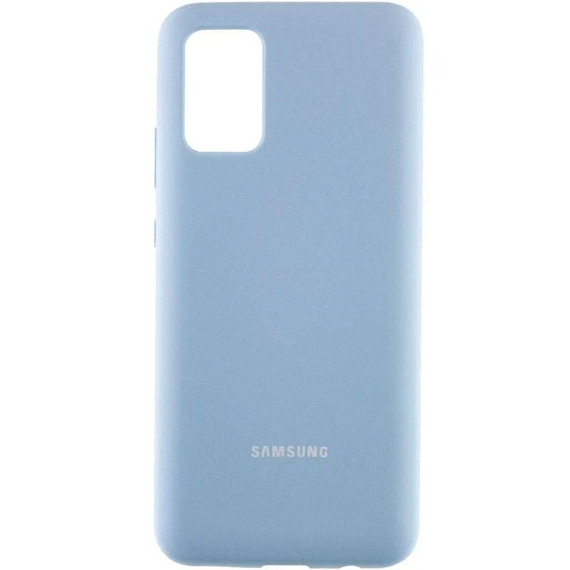 

Чохол Silicone Case з закритим низом на Samsung Galaxy A02s (Блакитний / Lilac Blue)