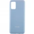 Чохол Silicone Case з закритим низом на Samsung Galaxy A02s – Блакитний / Lilac Blue. Фото 1 з 6