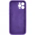 Чехол Silicone Case с защитой камеры для Apple iPhone 12 Pro (6.1") – Фиолетовый / Amethyst. Фото 5 из 7
