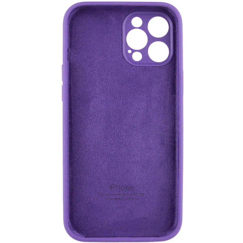 Чехол Silicone Case с защитой камеры для Apple iPhone 13 Pro (6.1") – Фиолетовый / Amethyst. Фото 5 из 7
