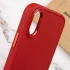 TPU чохол Bonbon з металевими кнопками на Apple iPhone XS Max (6.5") – Червоний / Red. Фото 5 з 5