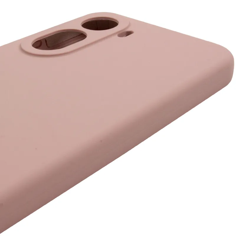 Чехол Silicone Case Lakshmi Premium з закритою камерою на Xiaomi Redmi A7 Pro 4G – Розовый / Pink Sand. Фото 5 из 6