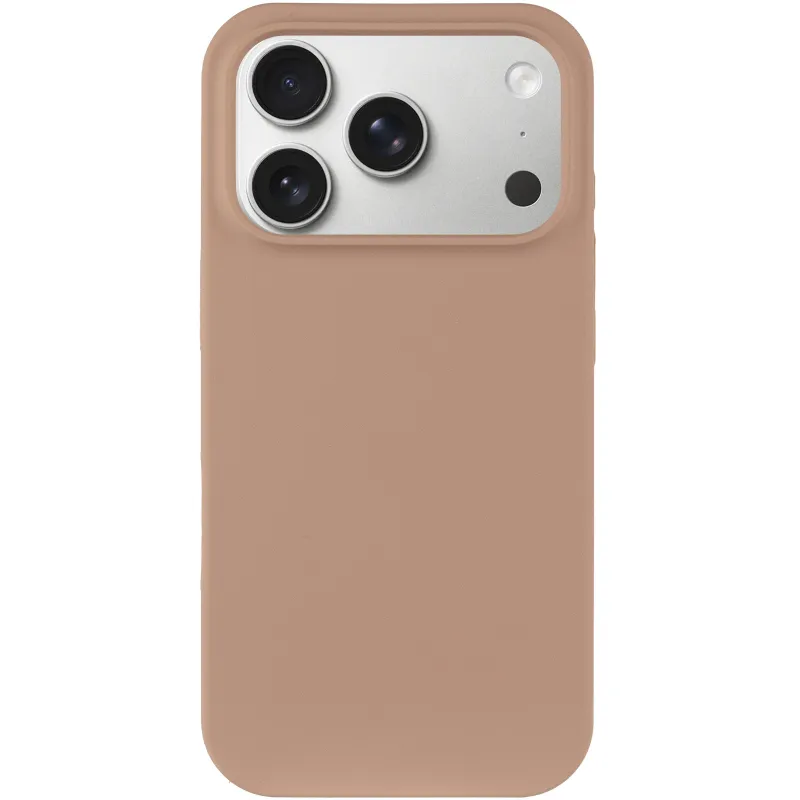 Чехол Silk Full Protective (AA) NO LOGO для Apple iPhone 17 Pro (6.3") – Бежевый / Desert Gold. Фото 3 из 7