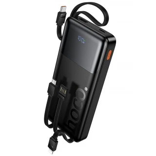 Портативное ЗУ Power Bank Hoco J156 Founder 22.5W+PD20W with 4 cables 10000 mAh фото 1 из 1