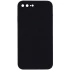 Чохол Silicone Case Square L з захистом камери на Apple iPhone 7 plus / 8 plus – Чорний / Black. Фото 1 з 3