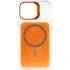 Чехол TPU+PC Jewel Sparkle with MagSafe для Apple iPhone 15 (6.1") – Orange Sparkle. Фото 3 из 7
