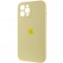Чехол Silicone Case с защитой камеры для Apple iPhone 12 Pro (6.1") – Желтый / Mellow Yellow. Фото 4 из 7