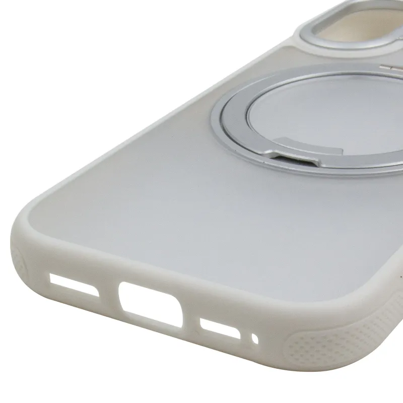 Чехол Ummi Stylish with MagSafe Ring для Apple iPhone 17 (6.3") – White. Фото 10 из 10