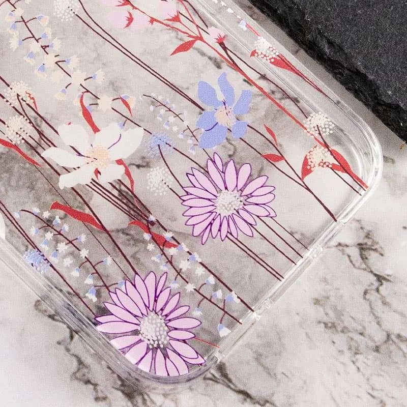 TPU+PC чохол з квітами на Apple iPhone 11 Pro Max (6.5") – Spring bloom. Фото 4 з 4
