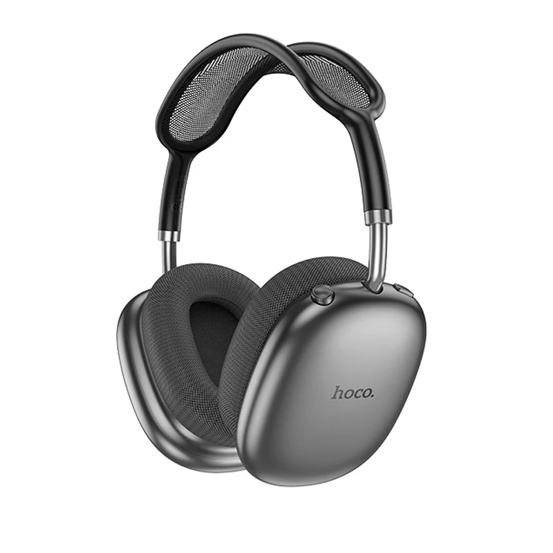 Накладні бездротові навушники Hoco W55 Plus Happiness ANC noise reduction – Deep space gray. Фото 1 з 4