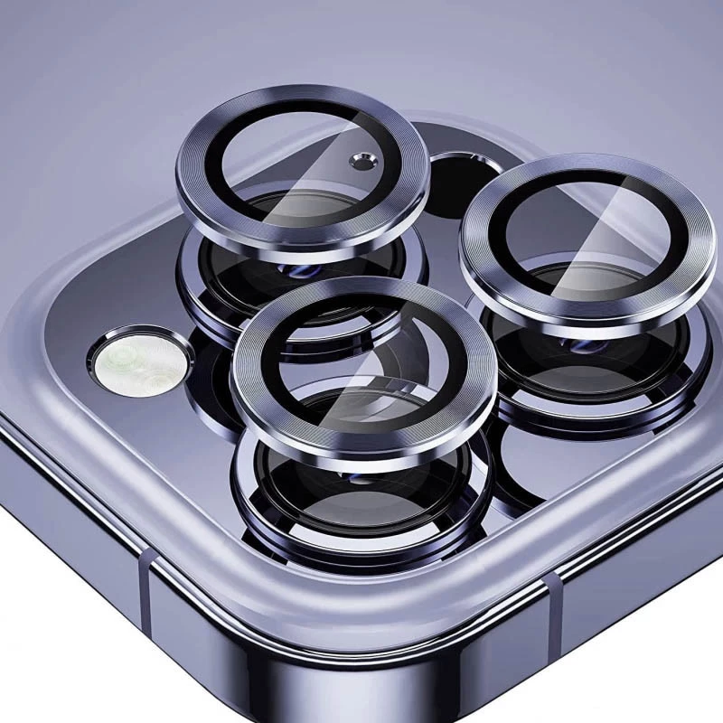 Металеве захисне скло на камеру на Apple iPhone 13 Pro (6.1") – Блакитний / Sierra Blue. Фото 5 з 6