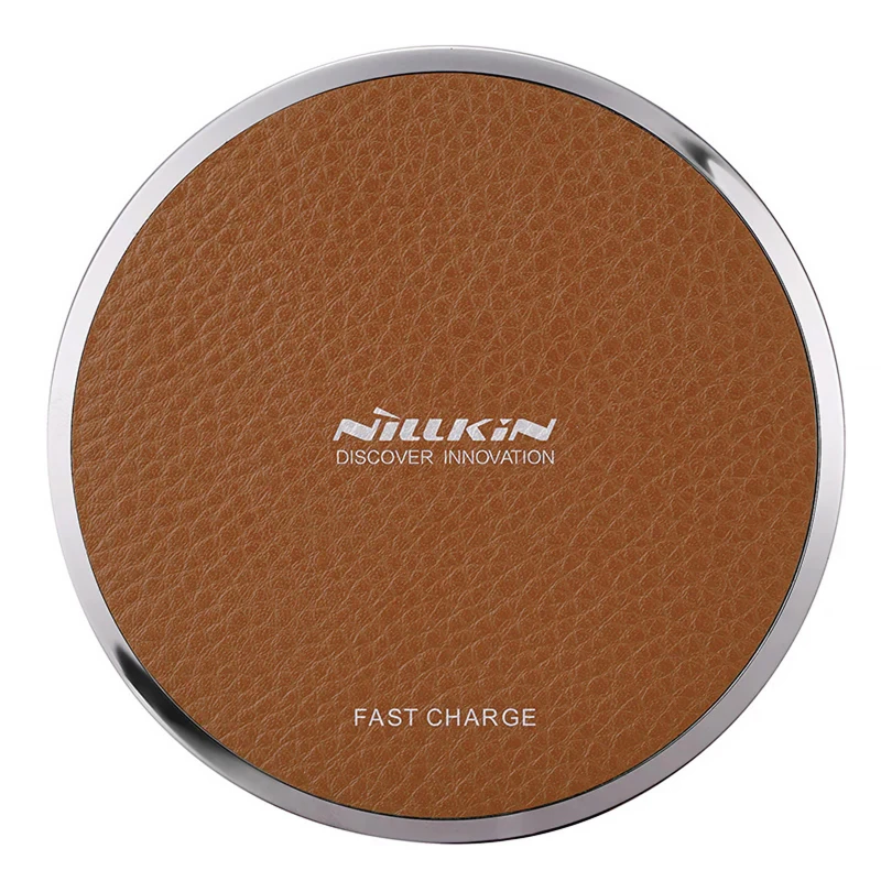 БЗУ Nillkin Magic Disk 3 Fast Wireles Charger 10W (MC014) – Brown. Фото 1 из 5