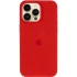 Чохол Silicone Case (AA) Logo with MagSafe для Apple iPhone 12 Pro (6.1") – Червоний / Red. Фото 3 з 6