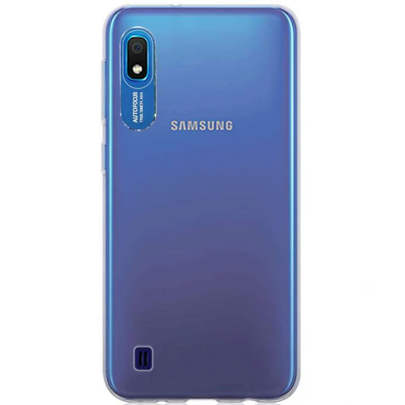 

TPU чохол Epic clear flash на Samsung Galaxy A10 (A105F) (Безбарвний / Синій)