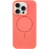Чехол Silicone Armor Max не logo with MagSafe для Apple iPhone 16 Pro – Арбузный / Watermelon red. Фото 1 из 1