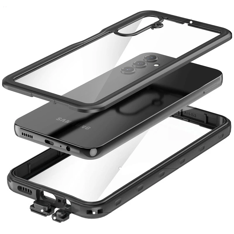 Shellbox водонепроницаемый чехол для Samsung Galaxy S25 FE – Черный. Фото 4 из 5